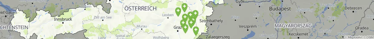 Map view for Pharmacies emergency services nearby Rohrbach an der Lafnitz (Hartberg-Fürstenfeld, Steiermark)
